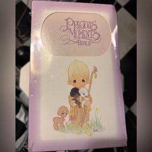 Precious Moments Bible NEW rare leather flex